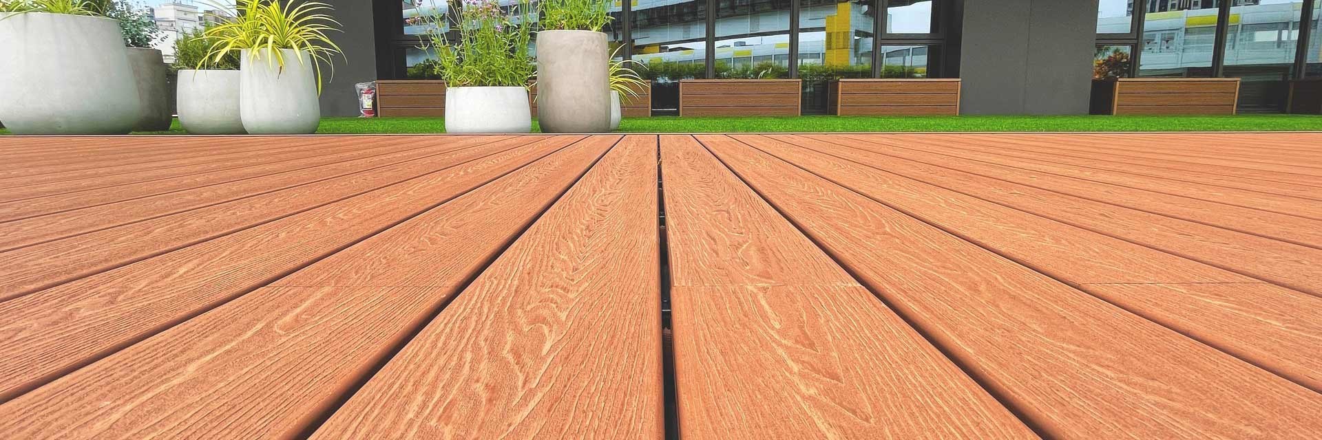kualitas Panel Decking WPC pabrik