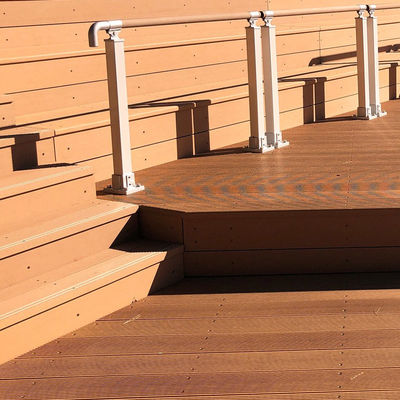 Harga yang bagus WPC kayu Plastik Komposit Decking Flooring Panel Papan tahan cuaca on line