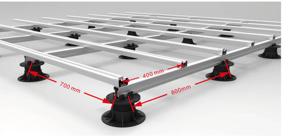 Harga yang bagus Customized WPC Co Extrusion Decking Aluminium Alloy WPC Kayu Decking Base on line