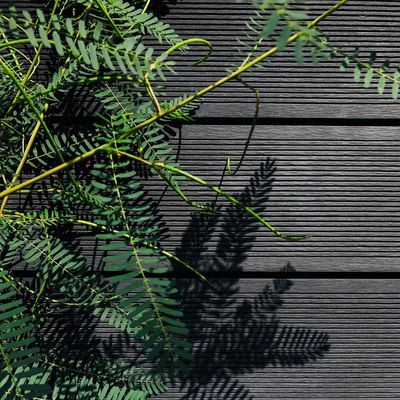 Harga yang bagus Dek kayu efek plastik komersial Dek kayu komposit WPC tahan api on line