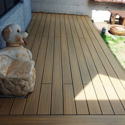 Harga yang bagus Papan Decking WPC Luar Ruang Komersial Dengan Resistensi UV on line