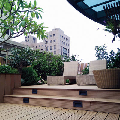 Harga yang bagus Mesin WPC Floor Tile Outdoor Composite WPC Decking Produsen on line