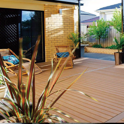 Harga yang bagus Panel Decking Solid WPC Kayu Plastik Komposit on line