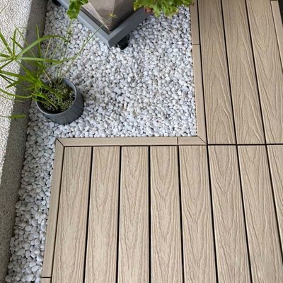 Harga yang bagus Papan Deck Interlocking Kayu Outdoor Papan Deck Interlocking Kayu Hard CE on line