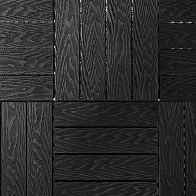 Harga yang bagus Balkon kayu dek ubin embossed Custom kayu keras dek papan on line