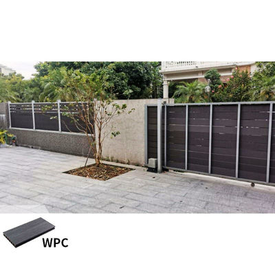 Harga yang bagus Papan Panel WPC Komersial Papan Komposit Kayu Plastik Gerbang Ringan on line