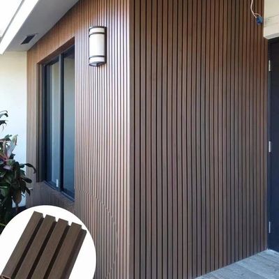 Harga yang bagus Panel Kayu Plastik WPC Daur Ulang Komposit Kayu Efek Wall Cladding on line
