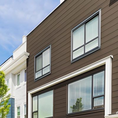 Harga yang bagus Perumahan Eksterior WPC Wall Cladding tahan karat Berbagai warna Tersedia on line