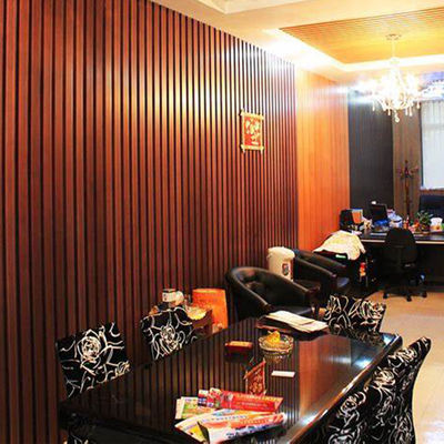 Harga yang bagus Bangunan WPC Wall Cladding Fire Resistance WPC Composite Cladding Boards on line
