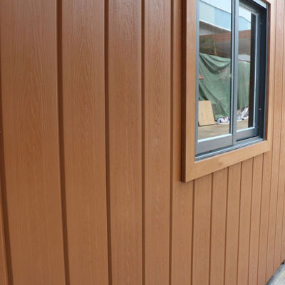Harga yang bagus Komposisi WPC eksterior wall cladding Plastik kayu cladding panel on line