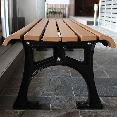 Harga yang bagus Customized WPC Bench Anti Slip Waterproof WPC Chair Ramah Lingkungan on line