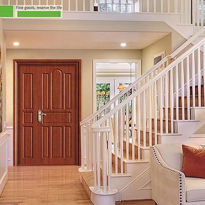 Harga yang bagus Airproof WPC Interior Pintu tahan cuaca Pintu papan WPC on line