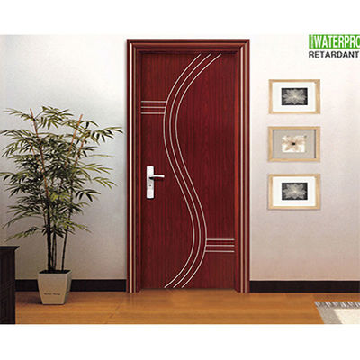 Harga yang bagus Pintu WPC tahan air untuk ruangan tidur Termit Proof Insulasi Termal on line