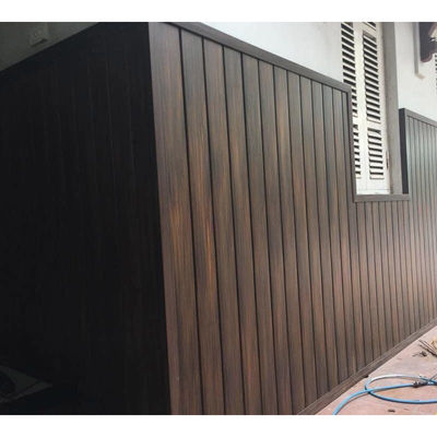 Harga yang bagus Panel dinding dekoratif eksterior WPC daur ulang Berbagai warna tersedia on line
