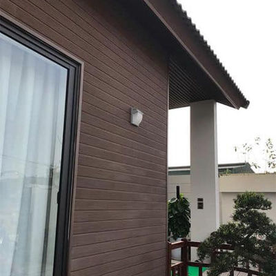 Harga yang bagus Komersial WPC Interior Wall Cladding Panel Kayu Plastik Komposit on line