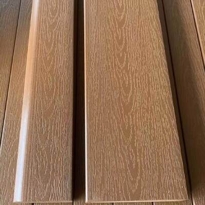 Harga yang bagus Papan kayu plastik bebas serpihan tahan rayap dengan permukaan halus untuk tempat duduk bangku umum taman sekolah on line